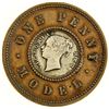 Image 1 : Victoria Silver Center Model 1 Penny [201817]
