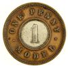 Image 2 : Victoria Silver Center Model 1 Penny [201817]