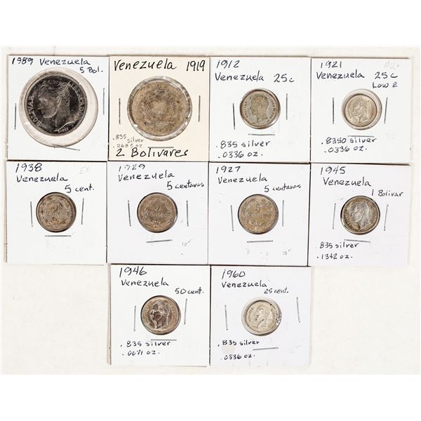 Coins of Venezuela (10) [200579]