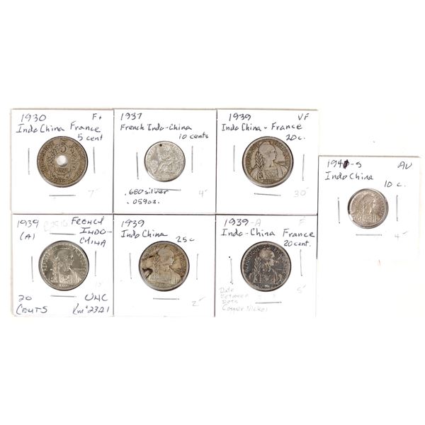 French Indo-China Coins (7) [200379]