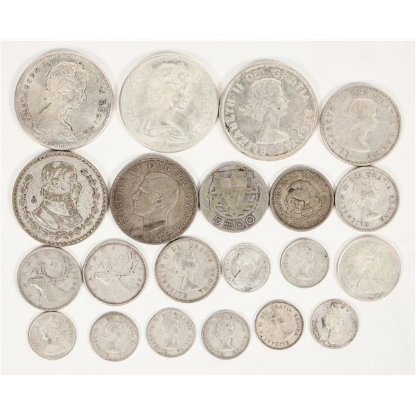 Foreign Silver Coins (21) [200668]