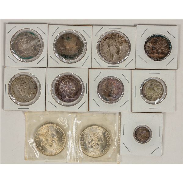 Foreign Silver Coins (8) [201592]