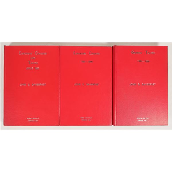 European Coin (Talers & Crowns) Reference Books (3) [198577]