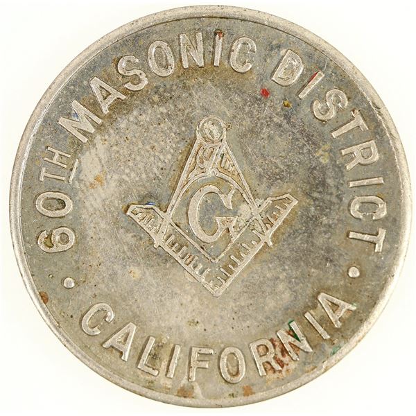 Death Valley Masonic Medal, 1937 [201770]