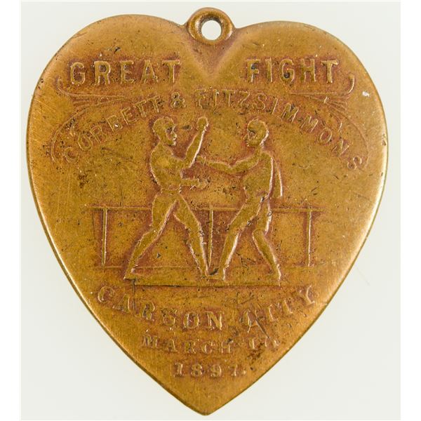 Fitzsimmons/Corbett Boxing Medal [202341]