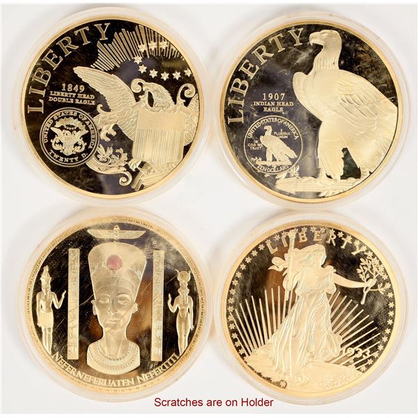 Gold Plated Medals (4) [202020]