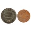 Image 2 : Irish Mining/British Copper Smelting Coins (2) [202632]