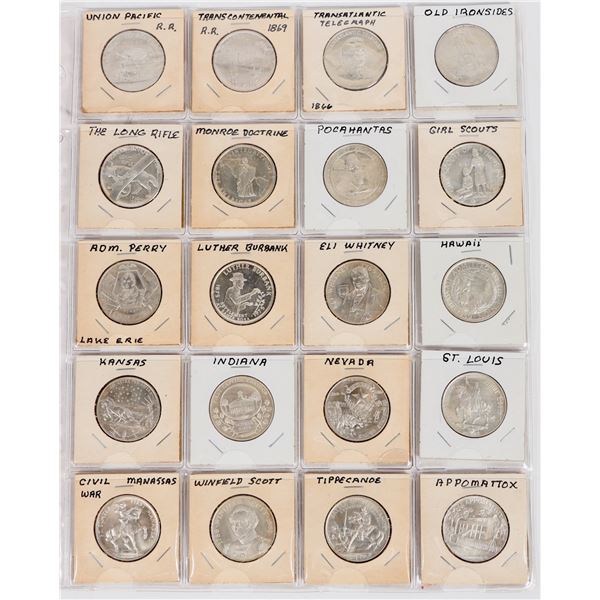 Heraldic Art Silver So Called Half Dollars (20) [202502]