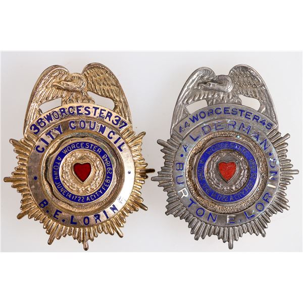 Alderman/City Council Badges (2) [200298]