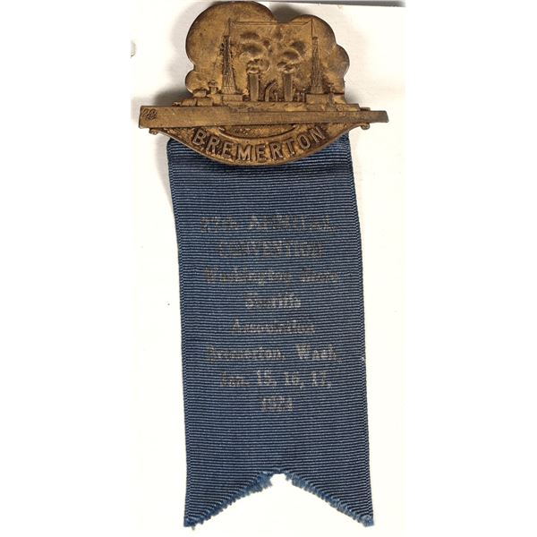 Washington State Sheriffs Association Badge 1924 [200296]