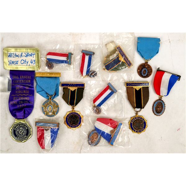 American Legion Breast Badges And Medals [195235]