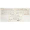 Image 1 : Rare 1870s Carson City Mint Silver Bullion Memorandums for Comstock Mine Deposits [201532]