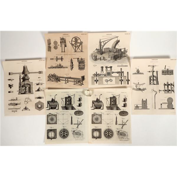 Engravings of Coinage Machines used in the Mint [197332]