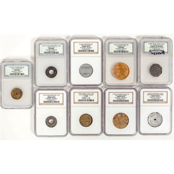 Prescott Graded Token Collection (9) [197136]