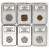 Image 2 : Western Token Group (6) (Arizona and California) [199111]