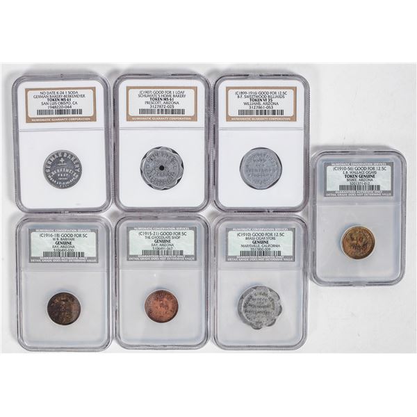 Western Token Group (7) (Arizona and California) [199112]