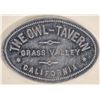 Image 2 : Owl Tavern Grass Valley Token & Letterhead [194486]