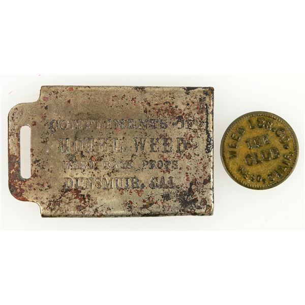 Weed Lumber Tokens (2) [201600]