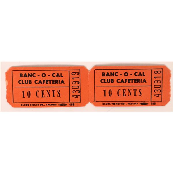 Banc-O-Cal Paper Token Pair [178026]