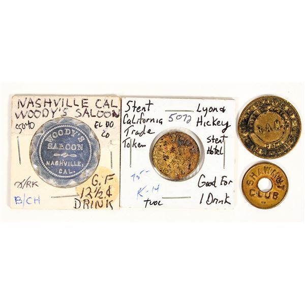 Mother Lode Small Town Token Group (4) [198273]