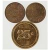 Image 2 : Small California Town Tokens (3) [198277]