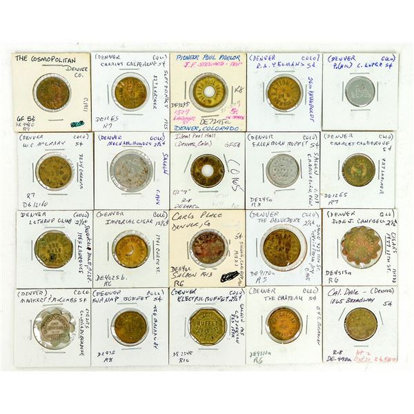Denver Maverick Tokens (20) [199208]