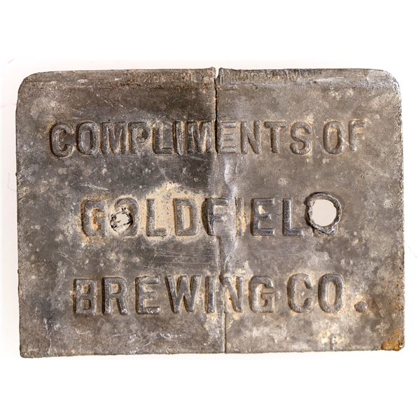 Goldfield Brewing Company Match Box Cover, c.1906 [200925]