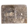 Image 1 : Goldfield Brewing Company Match Box Cover, c.1906 [200925]