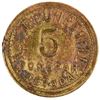 Image 2 : A.H. Rounsevell Confect & Cigars Tonopah Token [202409]