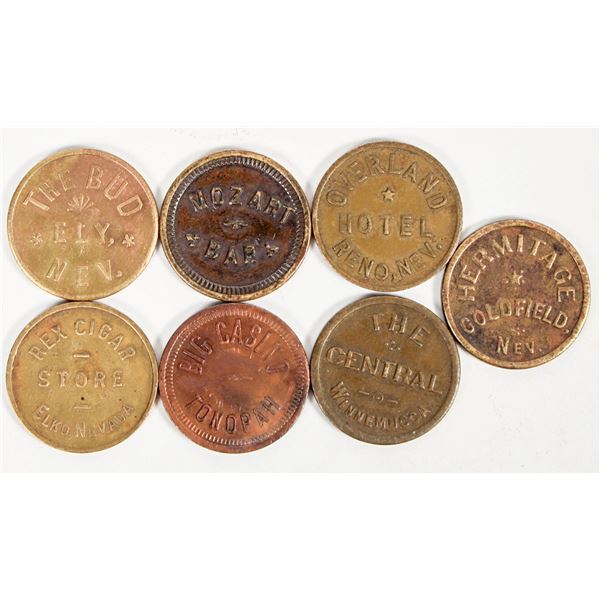 Nevada Token Collection (7 Different) [201773]