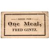 Image 1 : Good For Token Canton Ohio 1920s [186968]