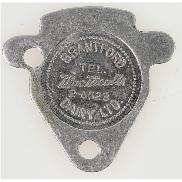 Brantford Dairy Cow Head Token [176260]