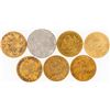 Image 2 : Brass Counters after US $5 Gold Piece, 7pcs [191978]