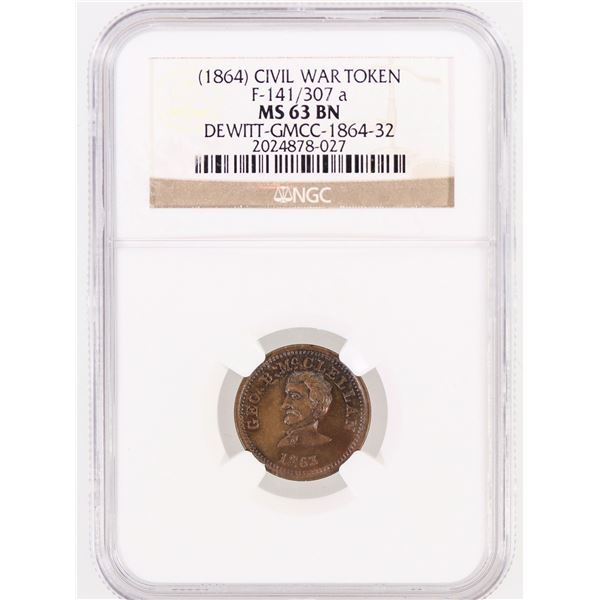 George B. McClellan Civil War Token [201800]