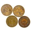 Image 1 : Banking Tokens, Collection of 4 [196553]