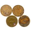 Image 2 : Banking Tokens, Collection of 4 [196553]