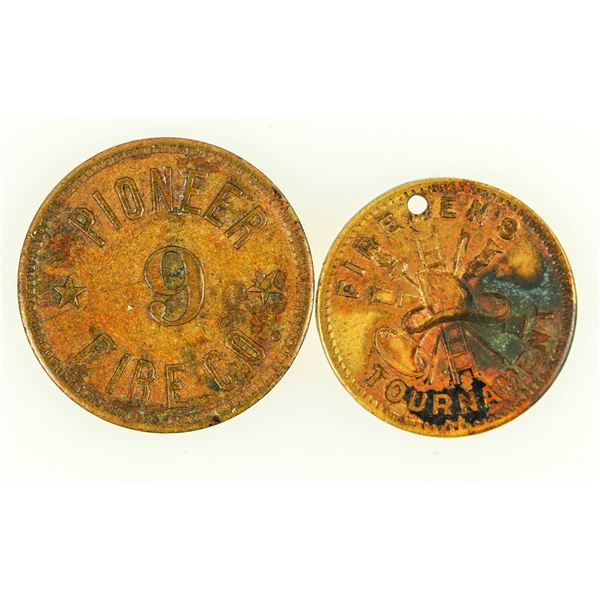 Firemen's Tokens (2) [201595]