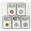 Image 2 : Western Tokens in MS 64 (5) [199072]