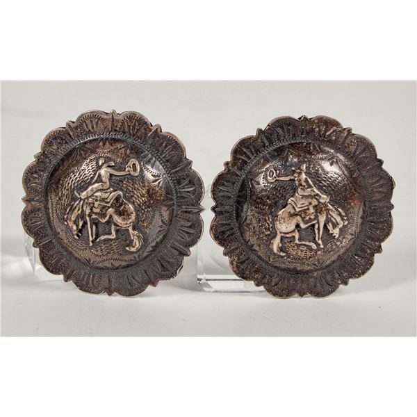 Vintage Silver Conchos [201882]