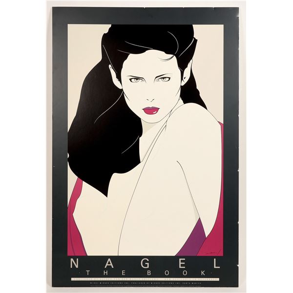 Patrick Nagel "The Book" Lady Poster, 1981 [188426]