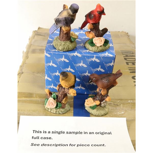 Porcelain Birds, Sets of 4, 18 Sets [196146]