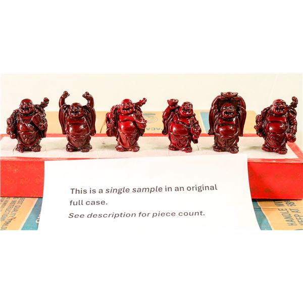 Resin Buddha Sets of 6, 25 [196233]