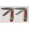 Image 1 : A Pair of Camillus American Wildlife Knives Both Bears (2) [202216]