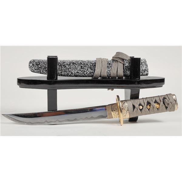 Japanese Tanto Display Knife with Stand  [202211]