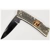 Image 1 : Utica Folder Knife 200th Constitutional Anniversary 1787-1987  [200995]