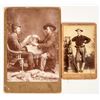 Image 1 : Two Antique Studio Photographs with Firearms incl. Spanish American War [202151]