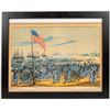 Image 1 : Landing of the Troops at Vera Cruz a Chromolithograph Print from 1848 [201016]