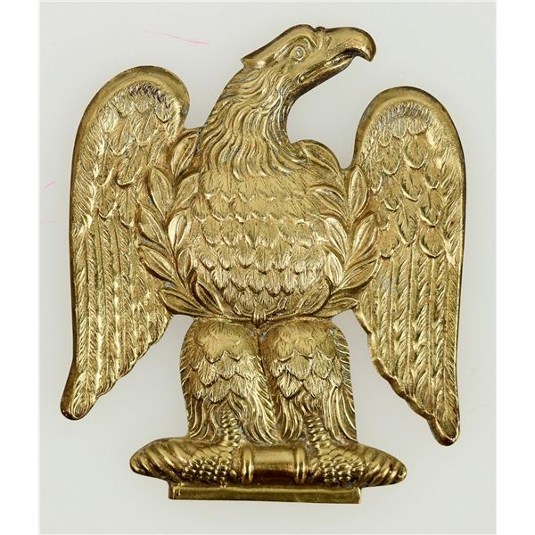 Mexican-American Dragoon Shako Eagle Plate 1833 [201004]
