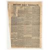 Image 1 : Texas Newspaper Front Page, 1864, Civil War material [201443]