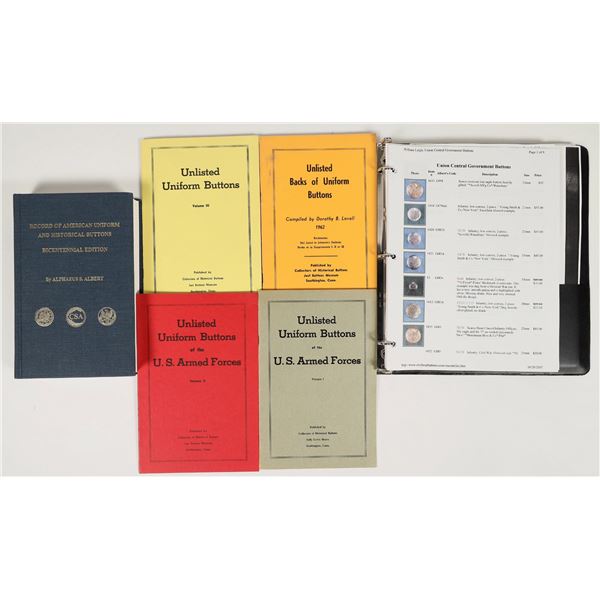 Military Buttons Reference Guides (6) [200598]